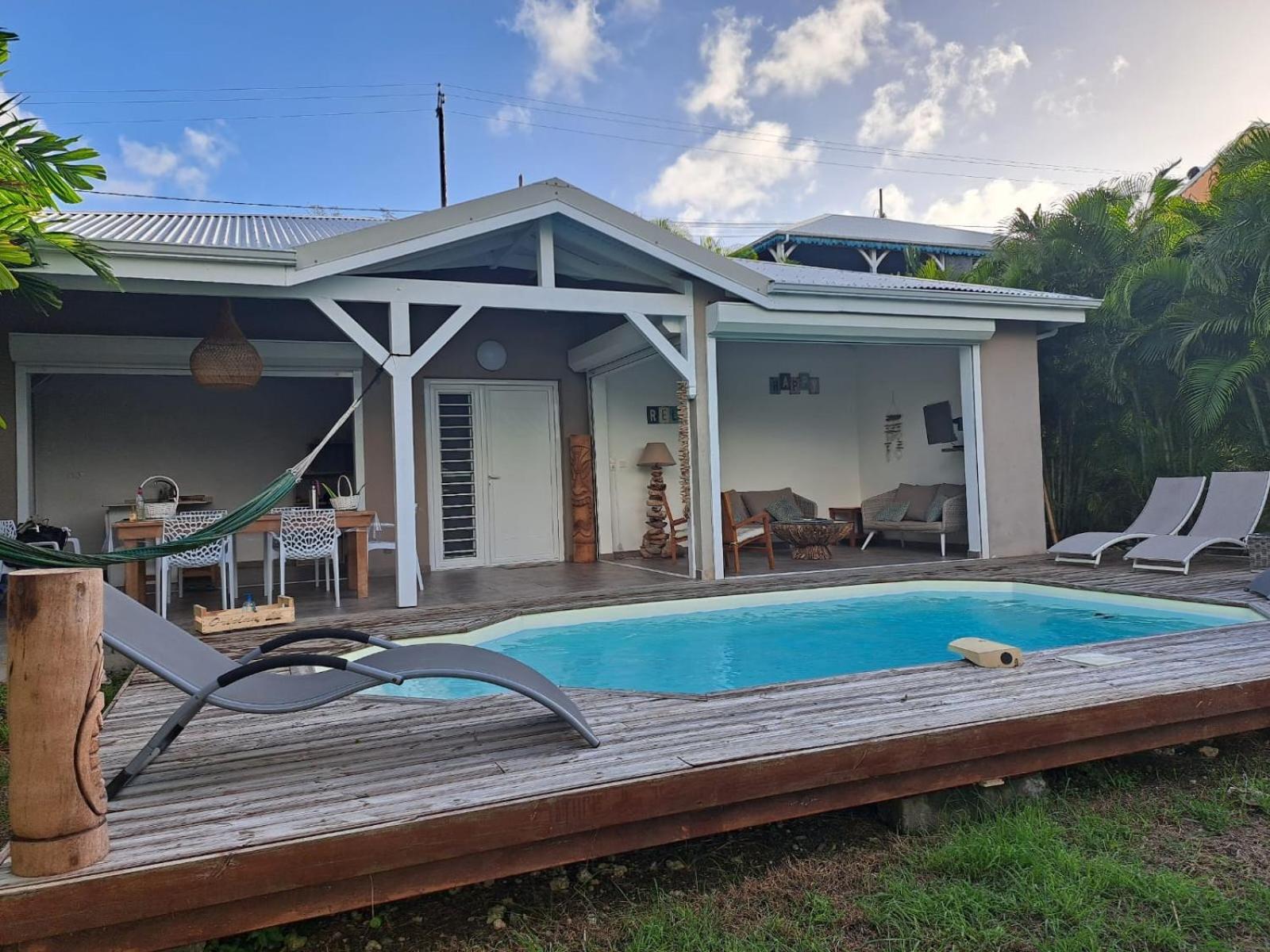 Villa Ana 5 Minutes A Pied Des Plages Sainte-Anne  Ngoại thất bức ảnh